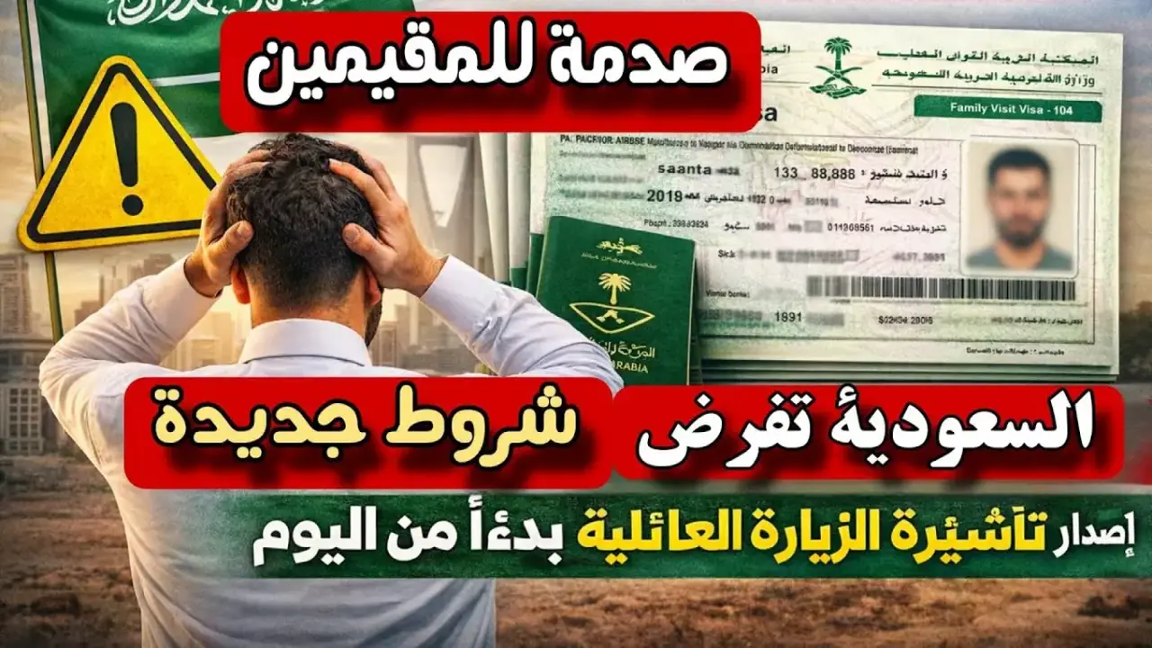 السعودية تفرض شروطاً جديدة للزيارة العائلية تؤثر على ملايين المقيمين